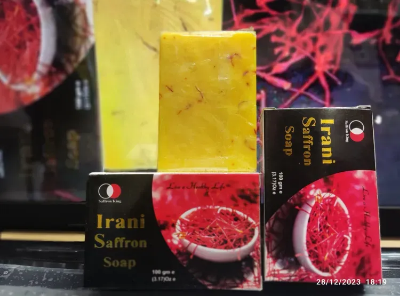 Picture of Irani Jafran (Saffron) Soap Bar -100gm