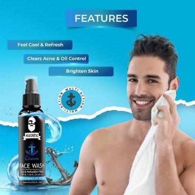 Picture of Muchtac Face Wash With Essecnce Of Ocean 100ml
