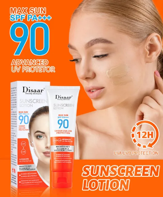 Picture of Disaar Facial Sunscreen SPF90 UV Protective Sun Cream Moisturizing Skin Body Sunscreens Anti Sun Face Protection- 50 ml