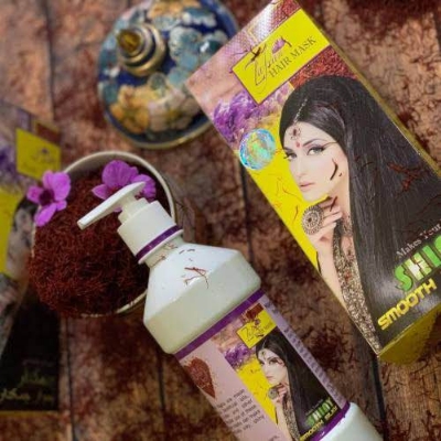 Picture of Zafran Hair Loss Combo  Hiar oil & Hair Mask Bundle-2 pcs