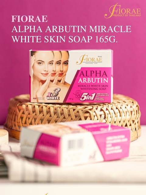 Picture of Fiorae Alpha Arbutin 5in 1Miracle Whitening Soap-165gm (Thailand)