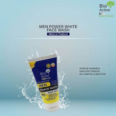 Picture of Bio Active Men Power White Face Wash-100gm ( Thailand)