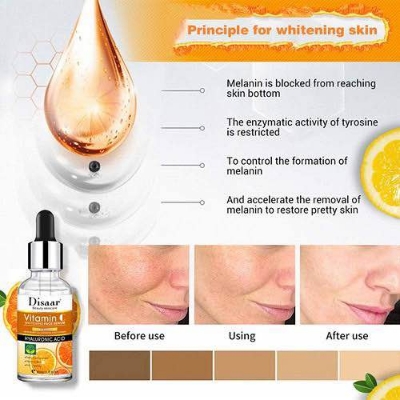 Picture of Disaar Vitamin C Face Serum/anti-aging,sunburn & Dark Spots Removal - 30ml