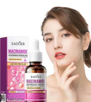 Picture of SADOER Niacinamide Skin Whitening Face Serum for Shrink Pores, Dark Spots and Freckles serum-30ml