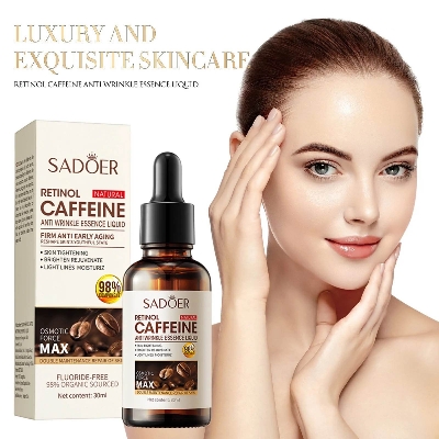 Picture of Sadoer Retinol Caffeine Anti Wrinkle Essence Skin Glow Essence -30ml