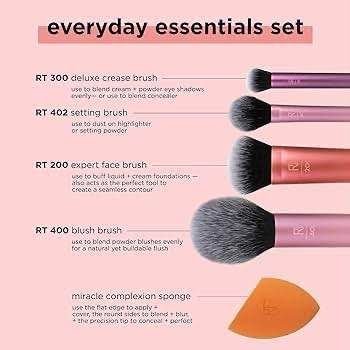 Picture of Real Techniques makeup Brush & Puff Set