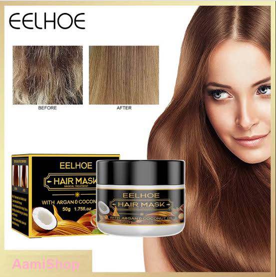 Picture of Eelhoe Hair Mask with Argen & Coconut Oil -50gm