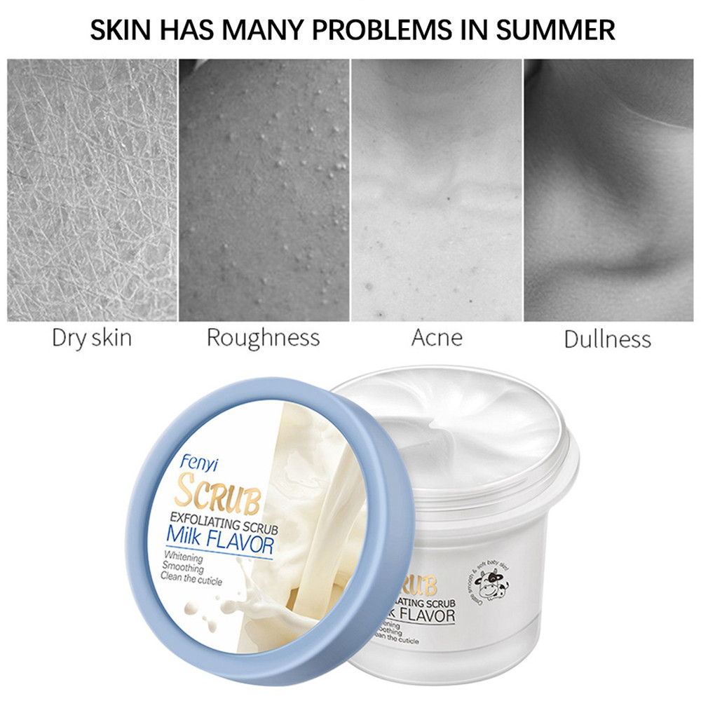 Picture of Fenyi Body Exfoliating Scrub Milk Flavor - 100gm