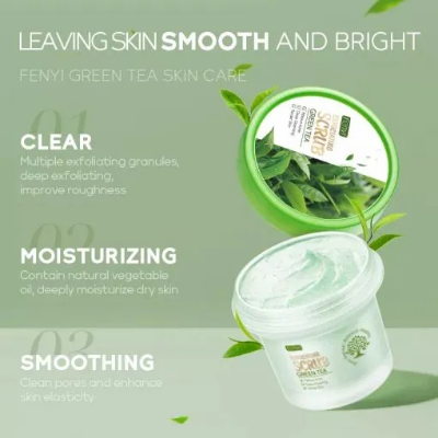 Picture of Fenyi Exfoliating Green Tea Scrub – 100gm