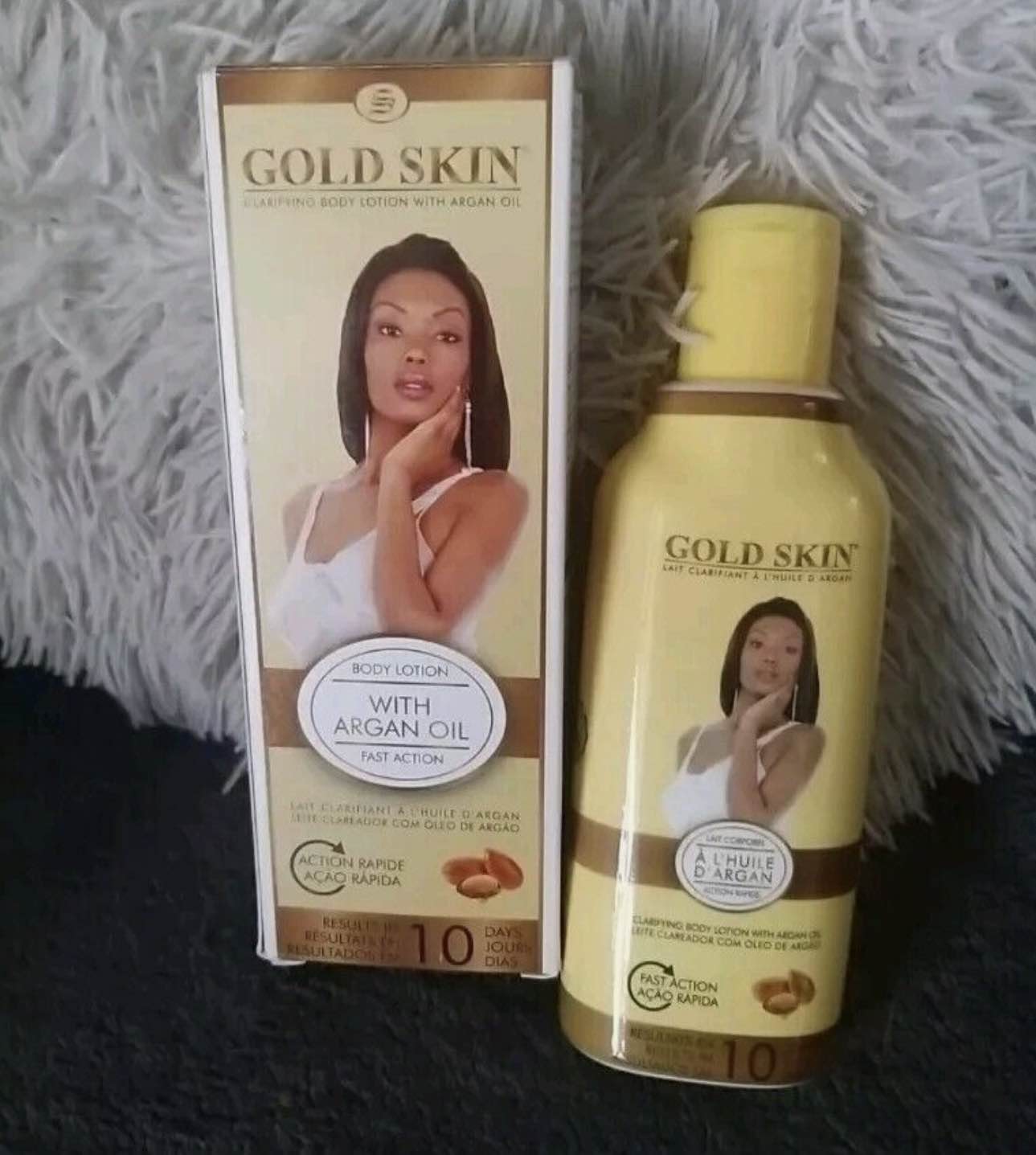 Picture of Gold Skin Clarifying Body Lotion with Argan Oil 250 ml