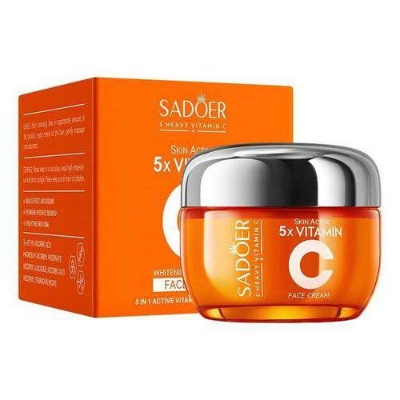 Picture of SADOER 5X Heavy Vitamin C Whitening Skin Active Face Cream-50gm