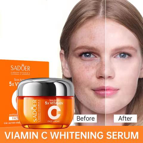 Picture of SADOER 5X Heavy Vitamin C Whitening Skin Active Face Cream-50gm