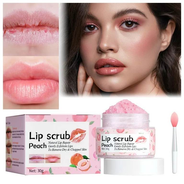 Picture of Eelhoe Lip Scrub Peach 30g