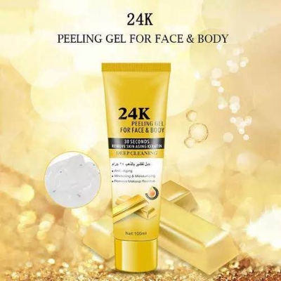 Picture of Aichun beauty 24k pure gold peeling gel for face & body 100 ML