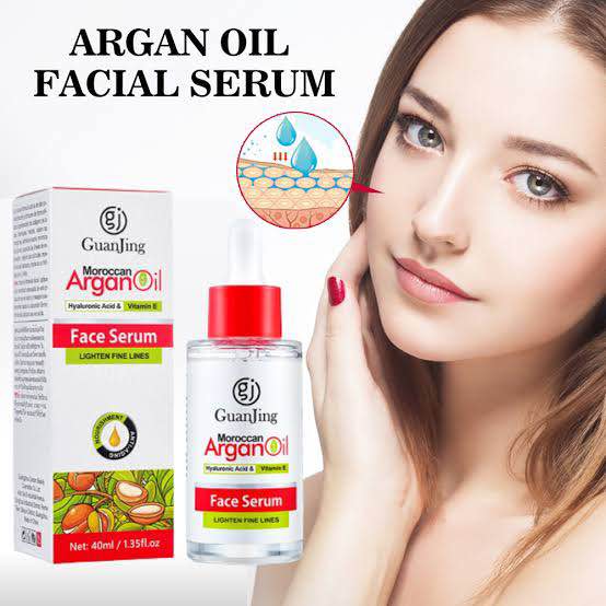Picture of Guanjing Moroccan argan oil with hyaluronic acid face serum-40ml