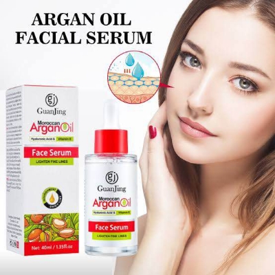 Picture of Guanjing Moroccan argan oil with hyaluronic acid face serum-40ml
