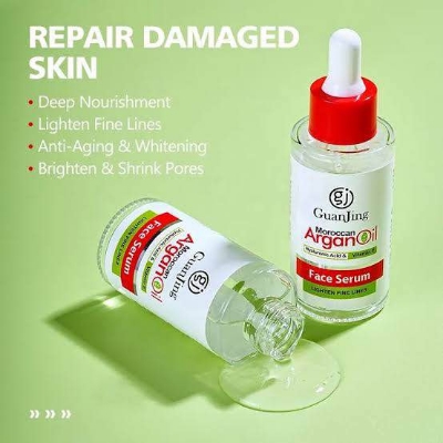 Picture of Guanjing Moroccan argan oil with hyaluronic acid face serum-40ml