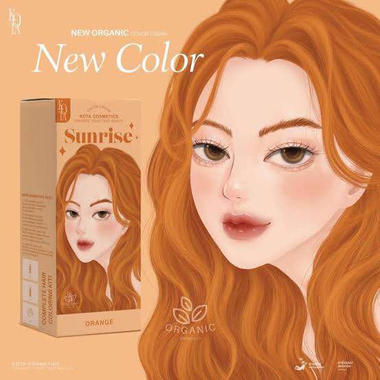Picture of Kota Color Cream Hair Color (ORANGE)-100gm