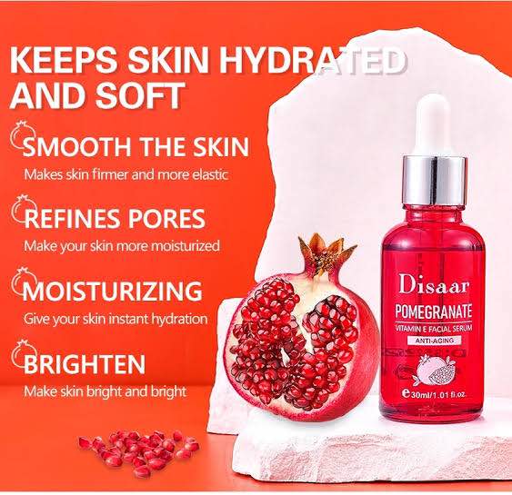 Picture of Disaar red pomegranate skin care serum pore shrinking serum hydrating face serum-30ml