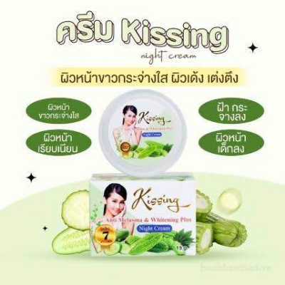 Picture of Kissing Anti Melasma & Whitening Plus Night Cream-15gm ( Thailand)