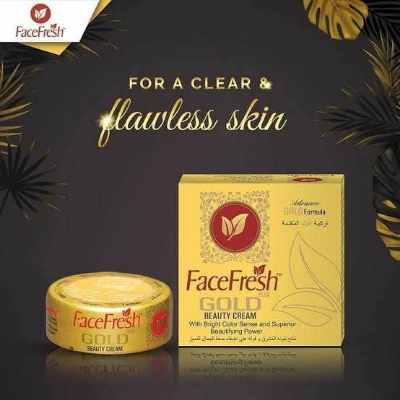 Picture of Face Fresh Gold Whitening Beauty Cream-30gm (Pakistan)