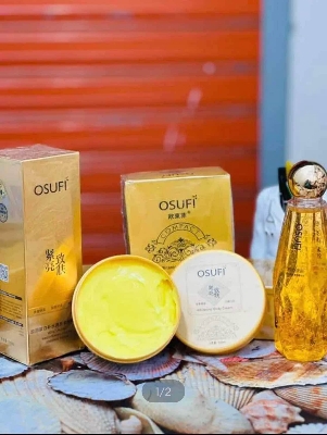 Picture of Osufi collagen serum king serum + Osufi Compact Whitening body cream (Combo)-2pcs