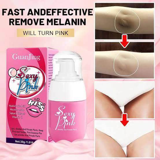 Picture of Guanjing  pink Hyaluronic Acid Nicotinamide sakura Extract vitamin C Specialy lips 30g