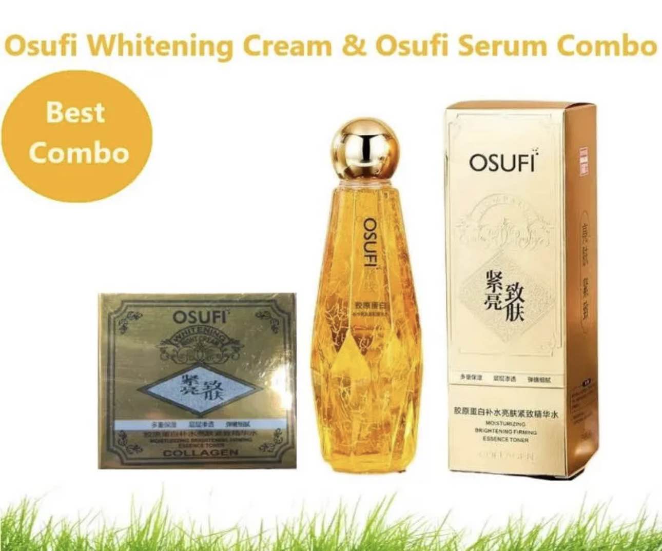 Picture of OSUFI Collagen Face Serum and Osufi Face Cream Combo Pack 2