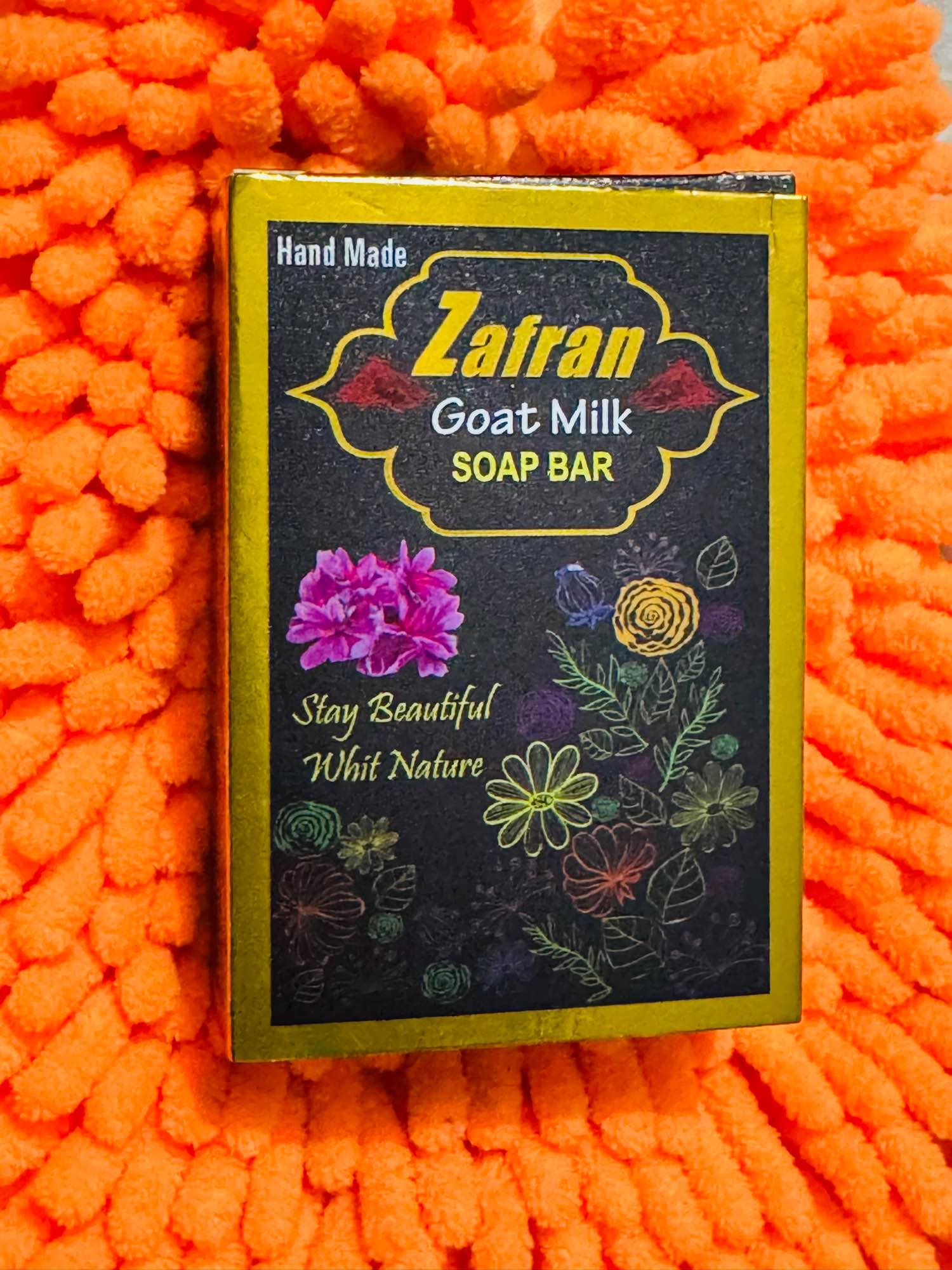 Picture of Premium Hand Made Zafran Goat Milk Soap- 100 GM