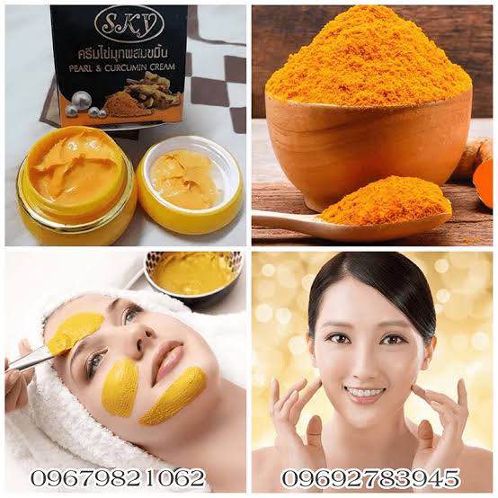 Picture of SKY Pearl And Curcumin Whitening Cream 20g ( Thailand)