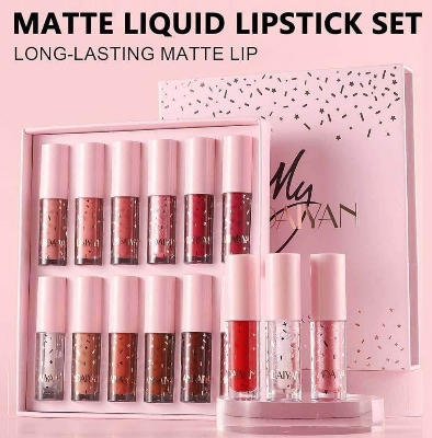 Picture of Handaiyan 12pcs Liquid Lipstick Set