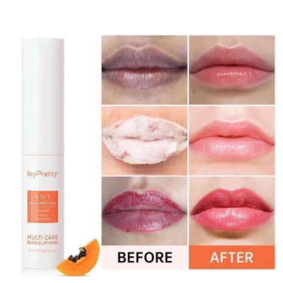 Picture of JoyPretty Bubble Lip Balm Lightening Dark Lip Mask Gloss Oil Makeup Exfoliating Clean Moisturizer