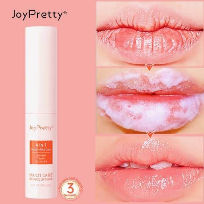Picture of JoyPretty Bubble Lip Balm Lightening Dark Lip Mask Gloss Oil Makeup Exfoliating Clean Moisturizer