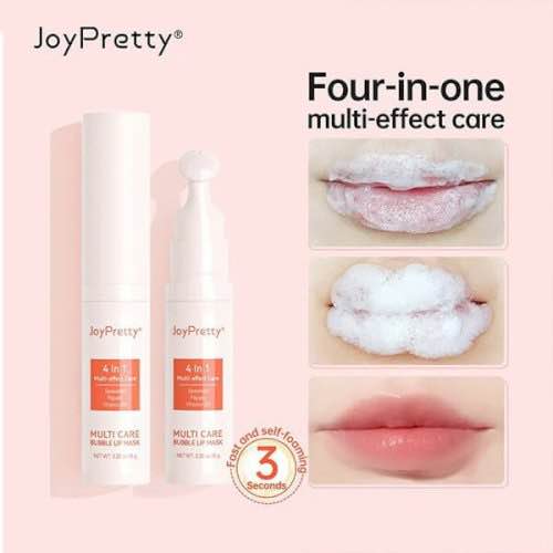 Picture of JoyPretty Bubble Lip Balm Lightening Dark Lip Mask Gloss Oil Makeup Exfoliating Clean Moisturizer