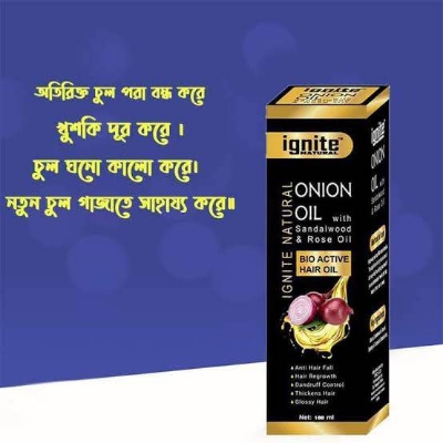 Picture of Ignite natural Onion Oil with Sandalwood & Rose Oil-100ml