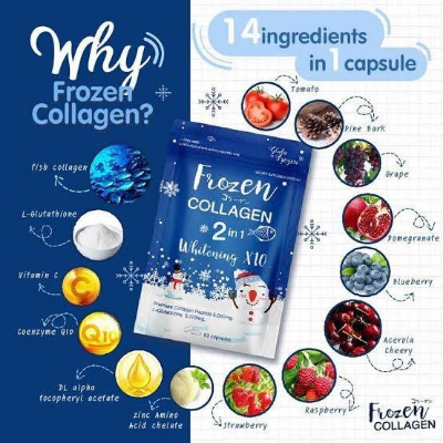 Picture of Frozen Collagen by Gluta Frozen (60 Caps)