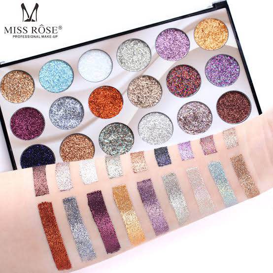 Picture of Miss Rose 18 color Mini Glitter Eye palette