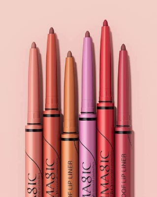 Picture of IMAGIC Lip Liner Pencil Set 6 Color/Set Shape Sculpt Weightless Precise Liner with Blendable Texture Matte Soft lipstick makeup