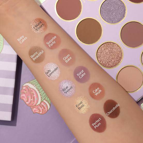Picture of SHEGLAM Bake's Sake Palette - Eyeshadow Palette Palette 12-Clolor Shimmer Matte Eyeshadow Palette Warm Brown Smoky Eyes Long Lasting Ultra Pigmented Soft Smooth Blendable Eyeshadow
