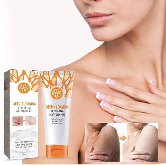 Picture of Orange Exfoliating Whitening Gel Orange Exfoliating Gel Scrub -50gm