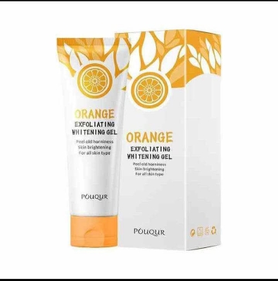 Picture of Orange Exfoliating Whitening Gel Orange Exfoliating Gel Scrub -50gm