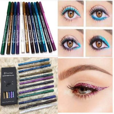 Picture of Flormar Waterproof Eyeliner Pencils 12pcs Set
