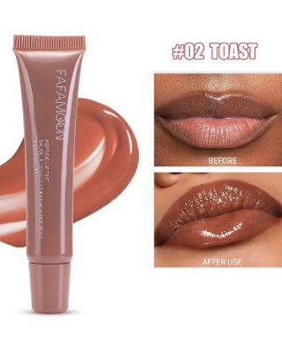Picture of FAFAMOON “The Peptide Lip Tint" in Toast Jelly lipgloss-10ml