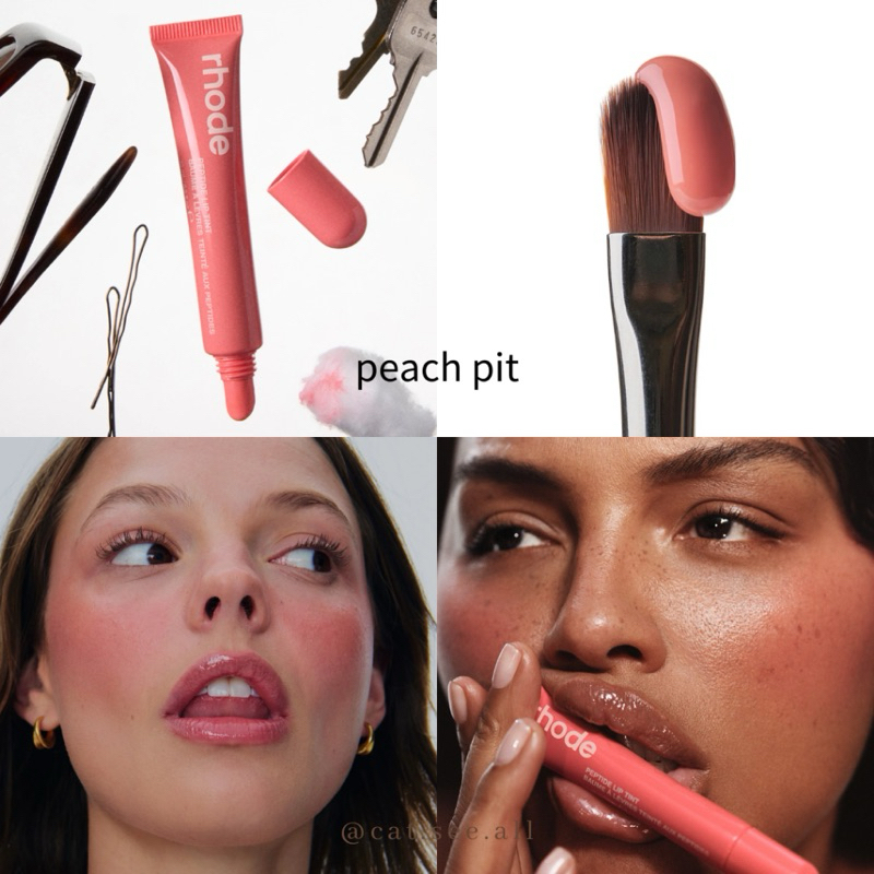 Picture of Rhode  Peach Pit Peptide Lip Tint & Lipstick 10 ml/0.3 oz