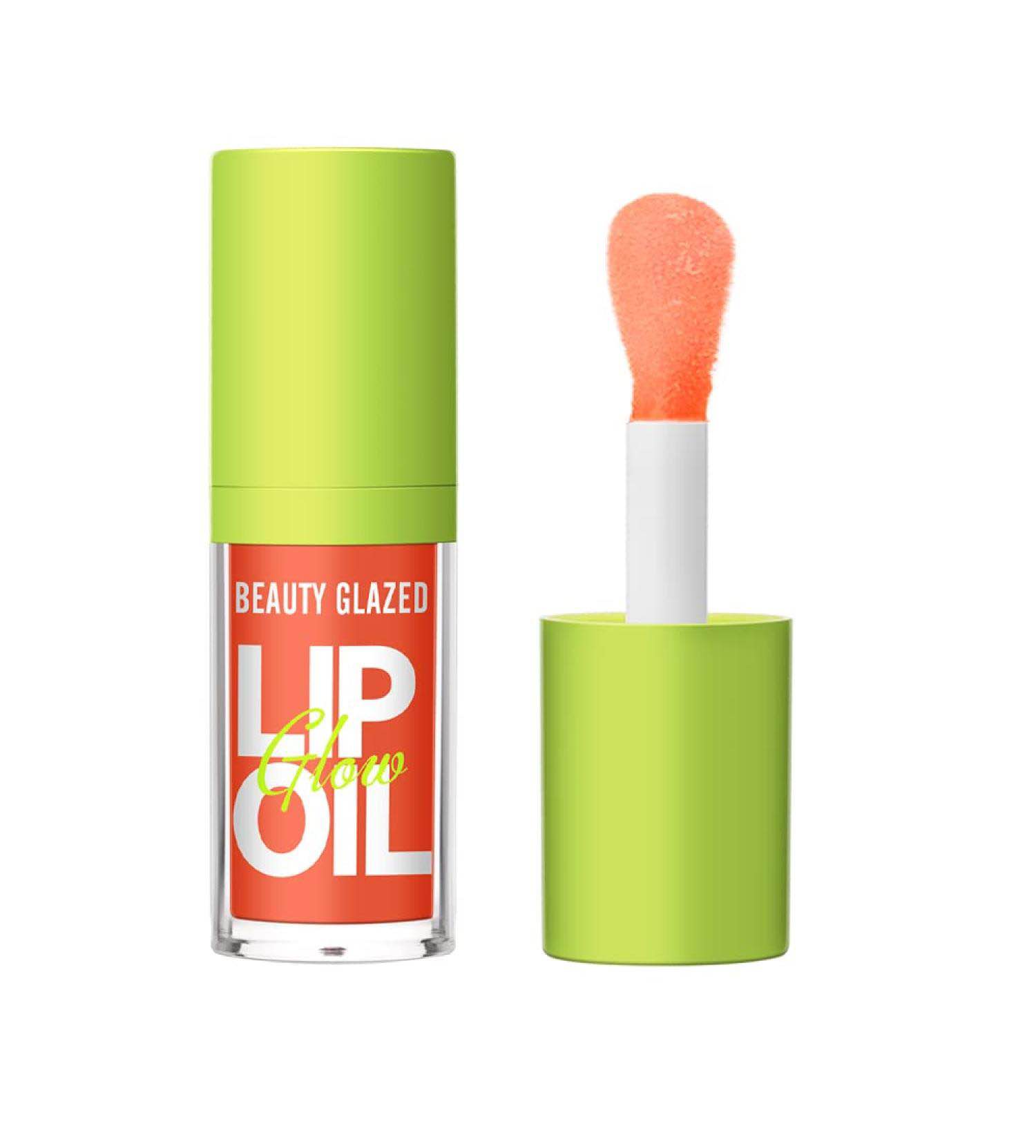 Picture of BEAUTY GLAZED -BRIGHT LUSTROUS LIP OIL MOISTURIZING SHINE PLUMPING.4G-103# Sweet