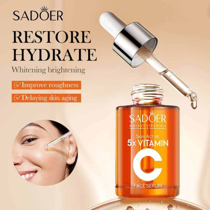 Picture of SADOER 5X Heavy Vitamin C Whitening Skin Active Face Serum-30ml