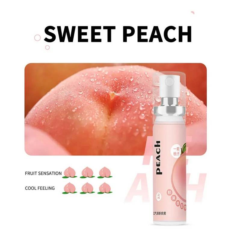 Picture of Oral Fresh Spray Mouth Freshener-20ml (PEACH)