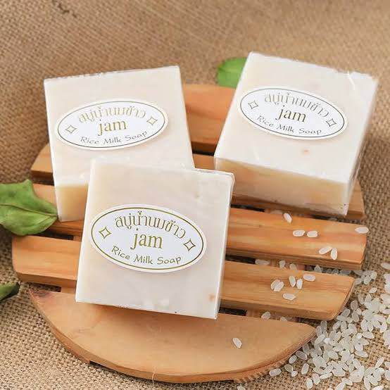Picture of JAM Rice Soap Handmade Whitening Collagen-65gm (Thailand)