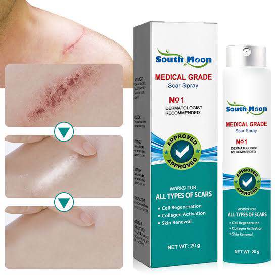 Picture of South Moon Medical Grade Scar Spray, Scar Remove Medical Grade Scar Spray-20gm