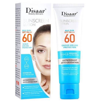 Picture of Disaar Sunscreen Lotion Max Sun SPF60 Antioxidant -50ml
